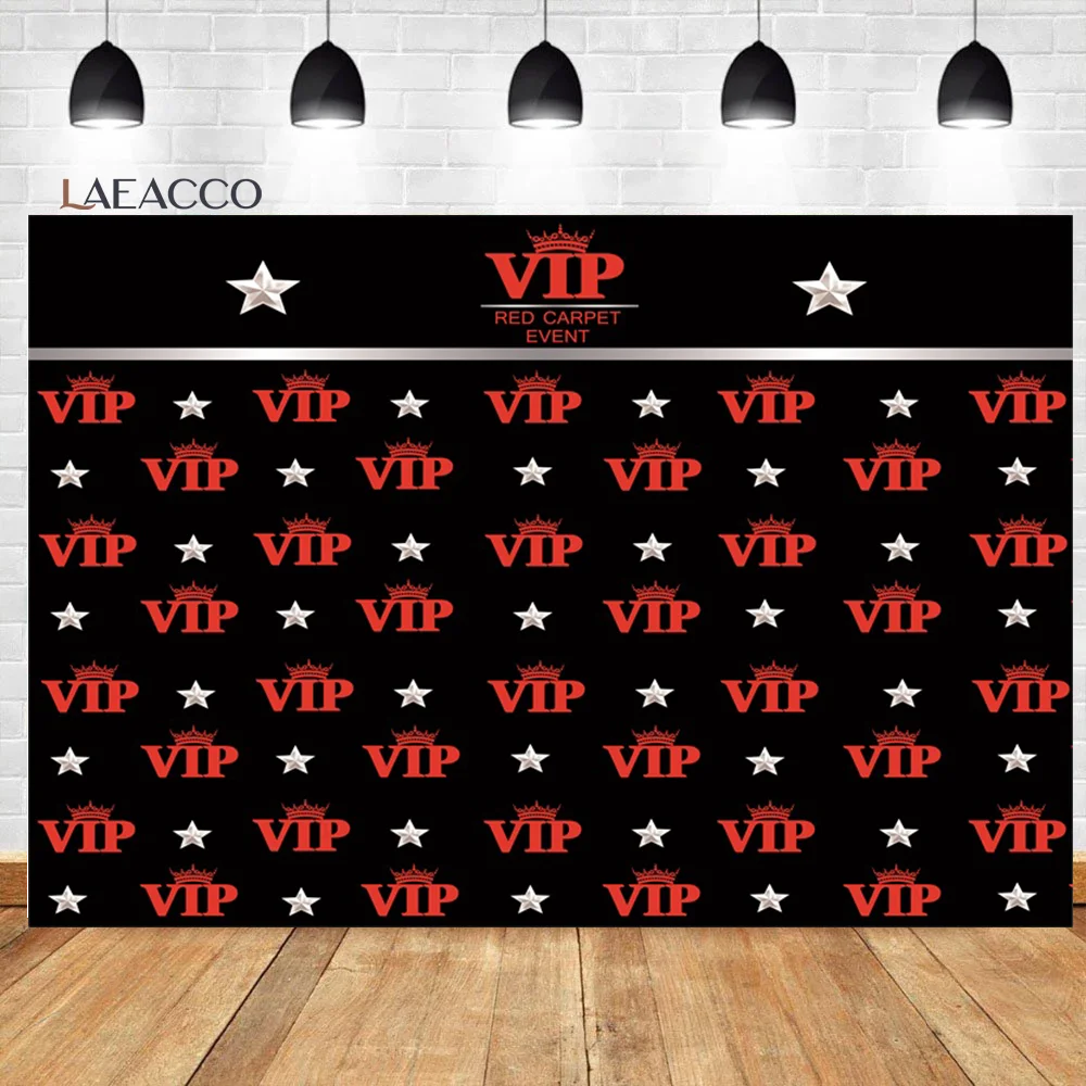 Laeacco Vip Party Photocall Black Golden Sequins Polka Dots Customized Photography Backdrops Birthday Backgrounds Photo Studio