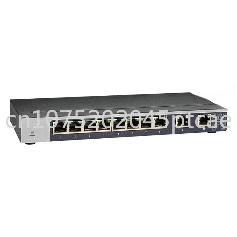 Multi-Gigabit Ethernet Switch, GS110MX, 10 Gigabit, 8 Port, 56Gbps Bandwidth, 2 Port, 5 Speed