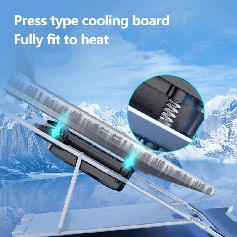 Máy làm mát máy tính xách tay làm mát máy tính xách tay D5BB với quạt yên tĩnh cho máy tính xách tay máy tính