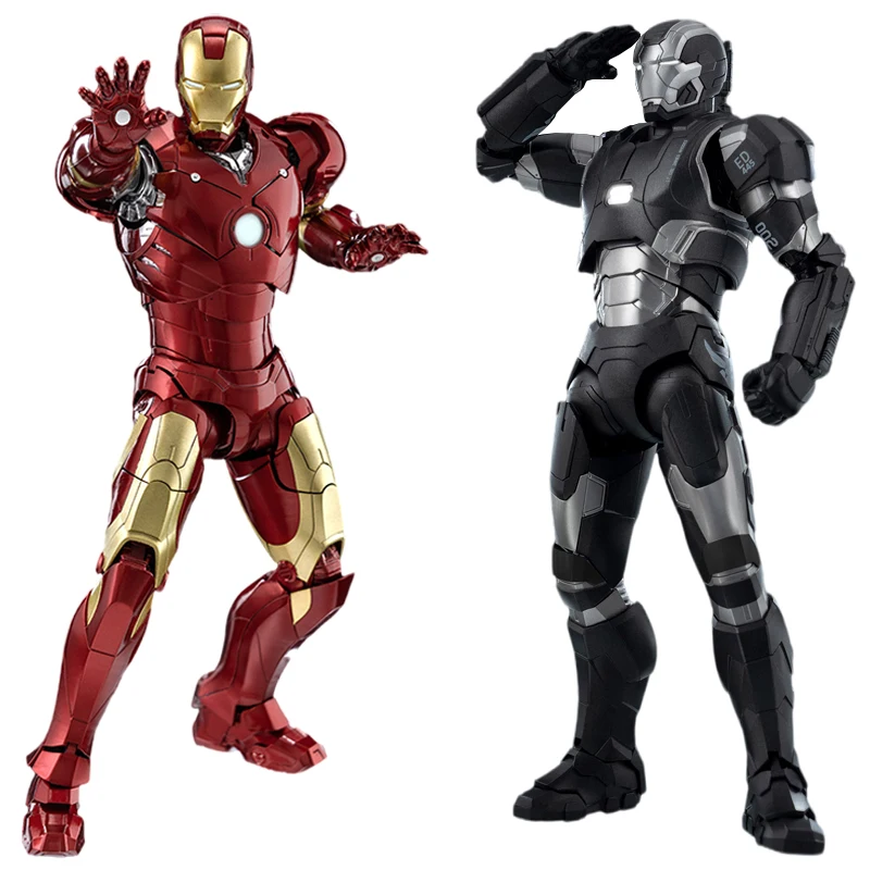Оригинальная экшн-фигурка 3D Threezero DXL ЖЕЛЕЗНЫЙ ЧЕЛОВЕК Марк 3 военная машина Марк 2 Marvel студии: Бесконечность Сага игрушки подарки Оригинальная экшн-фигурка 3D Threezero DXL ЖЕЛЕЗНЫЙ ЧЕЛОВЕК Марк 3 военная машина Марк 2 Marvel студии: Бесконечность Сага игрушки подарки