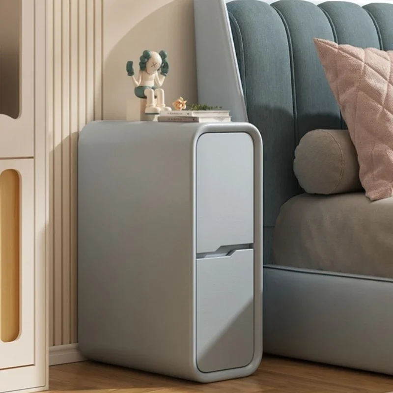 Bedroom Storage Side Table Bed Room Bedside Cabinet Night Designer Nightstands Wood Desk Tables Design Nachtkastje Locker Living