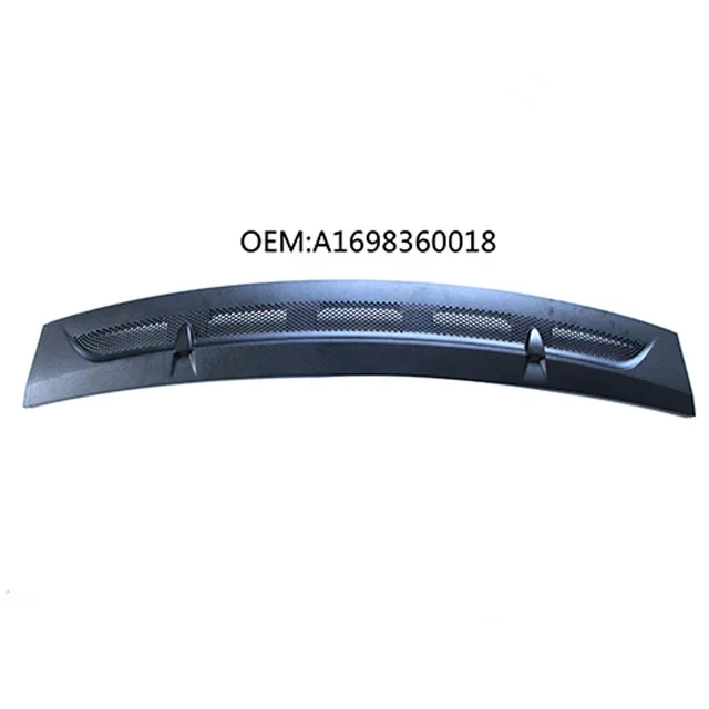 MuchLuckystar Copertura di scarico dell'acqua del parabrezza anteriore per Mercedes-Benz Classe B W245 Classe A W169, Griglia di ricambio in plastica OE A1698300275 A1698300375
