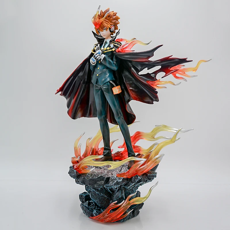34cm リボーン！ 沢田綱吉 アニメ フィギュア 沢田綱吉 アクション