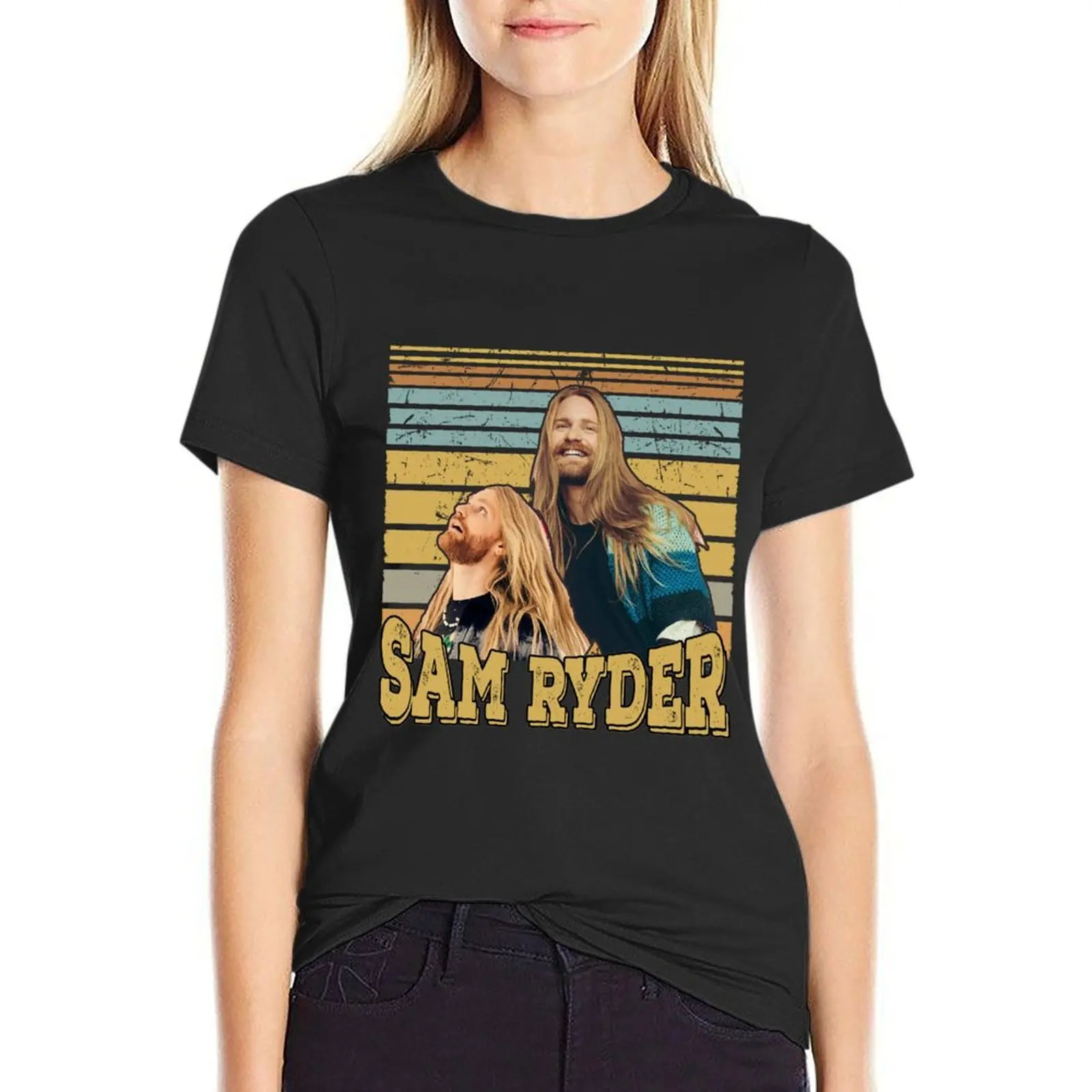 

Sam Ryder Space Man Eurovision Song Contest United Kingdom UK 2023 T-Shirt quick drying sports fans blanks Woman T-shirts