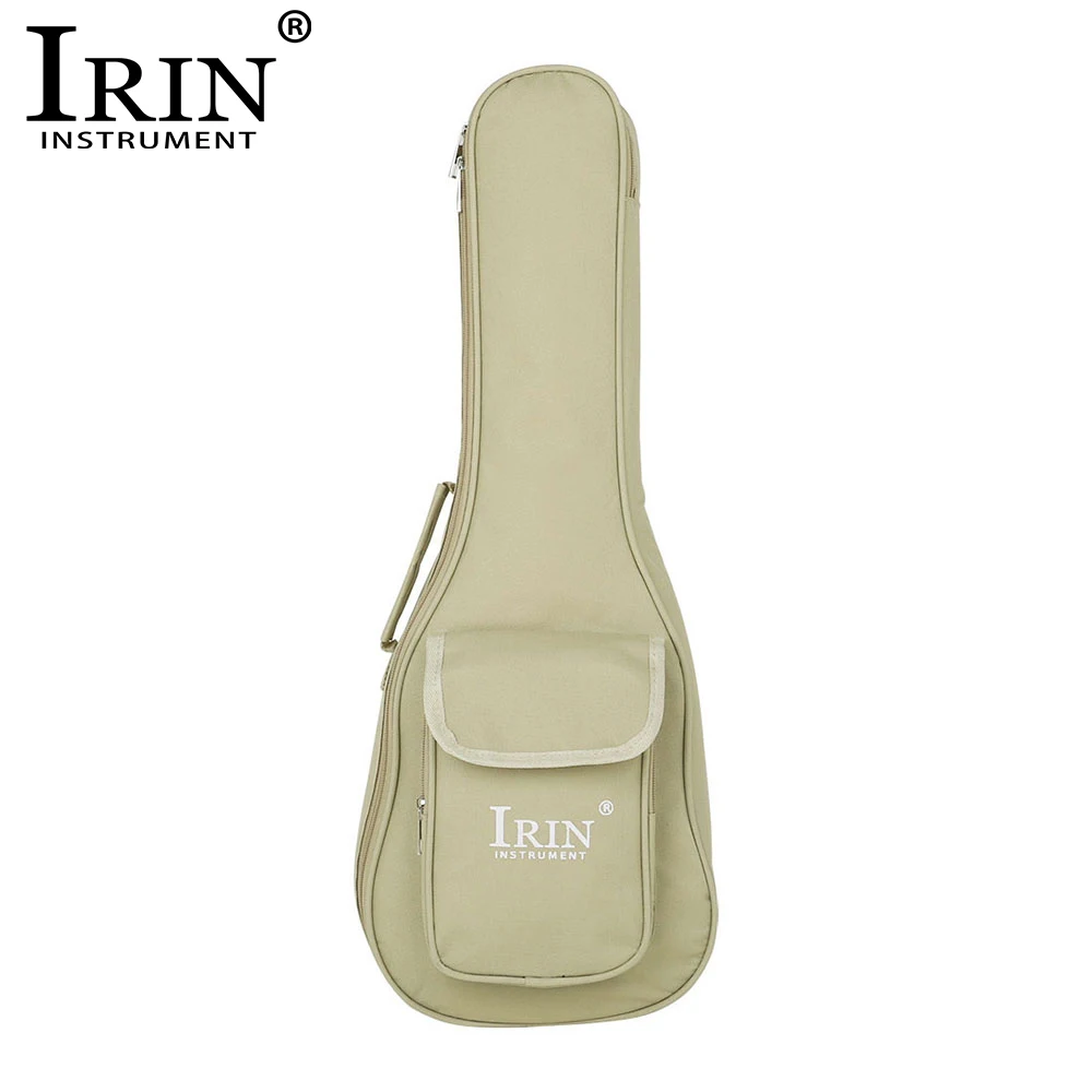 IRIN 24 Inch Ukulele Bag 4 String Hawaii Guitar Backpack Adjustable Shoulder Strap Tote Case Padded Music Instrument Accessories