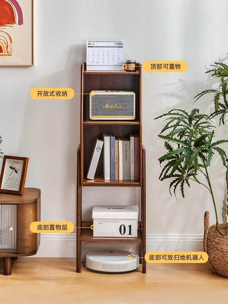 Simple Living Room Multi-Layer Storage Shelf Bookshelf Floor Bookcase