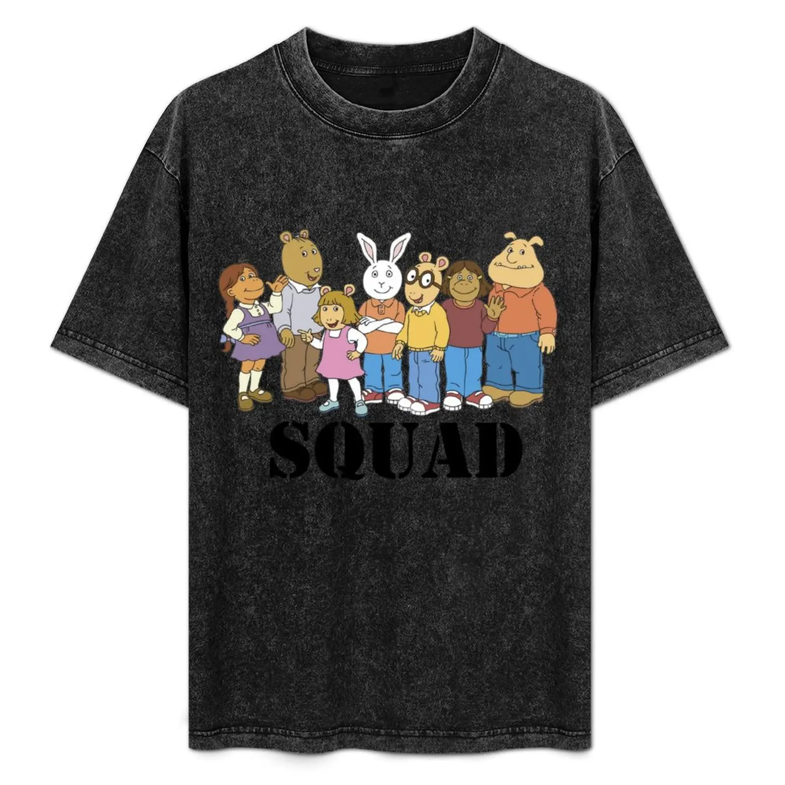 

#SquadGoals T-Shirt Stylish Print Short Sleeve Tee