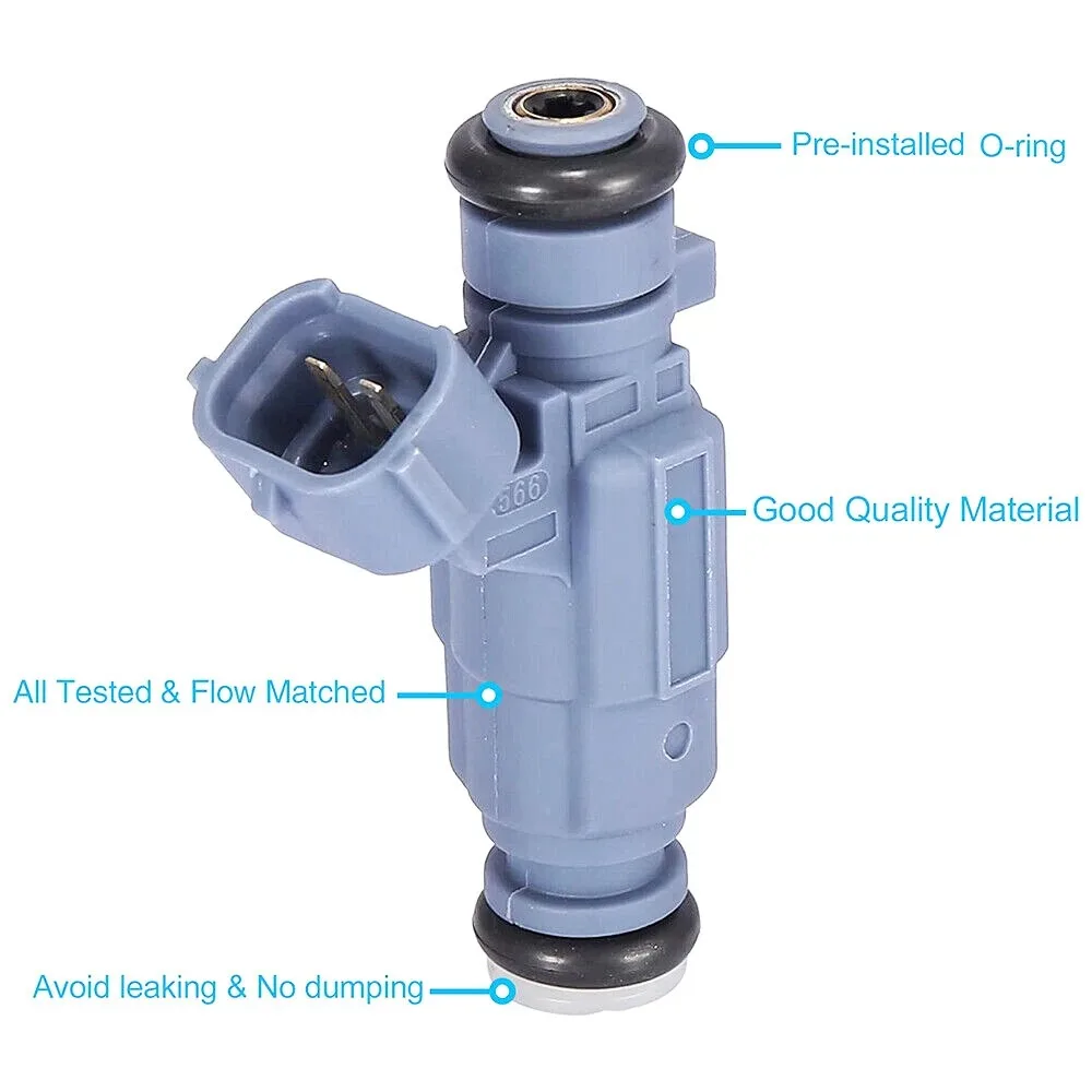 6 ชิ้น/ล็อตหัวฉีดน้ำมันเชื้อเพลิง 35310-38010 สำหรับฮุนไดซานตา XG350 โซนาต้าสำหรับเกีย อามานติ ออพติมา โซเรนโต เซโดนา 2.4L 3.5L 3531038010