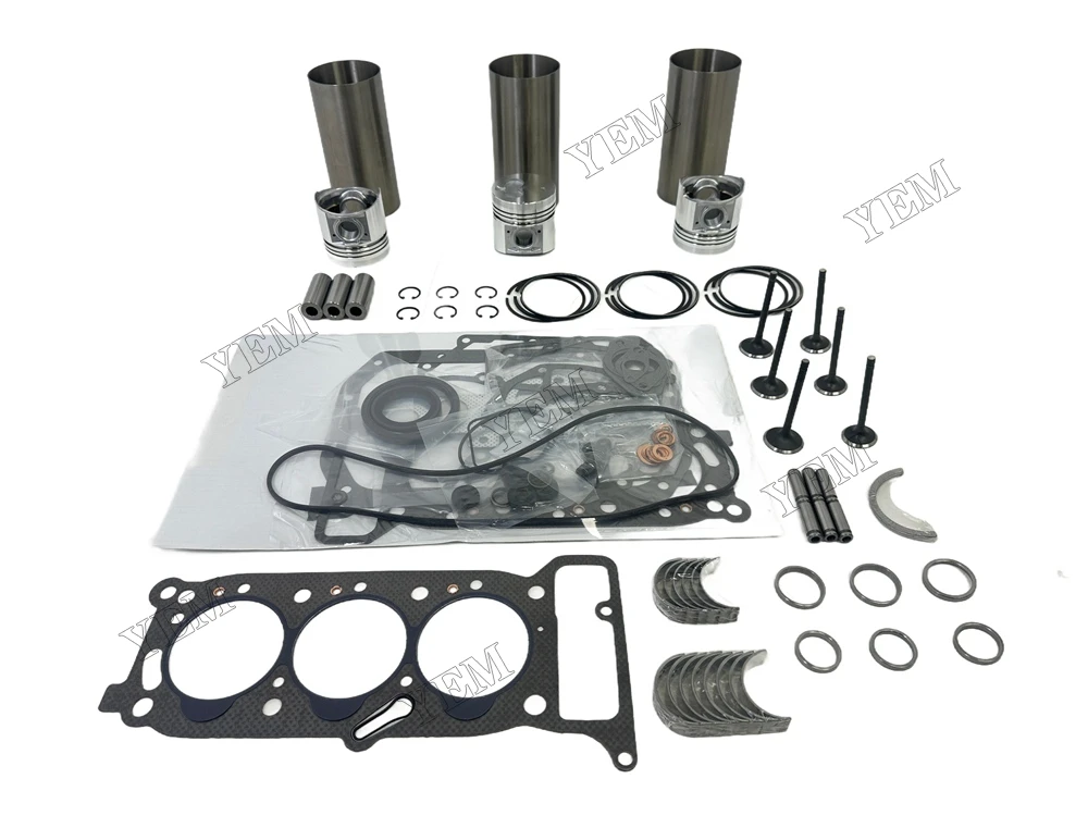 

For Isuzu Diesel Engine 3KR1 Overhaul Rebuild Kit With Gasket Set Bearing&Valve Train
