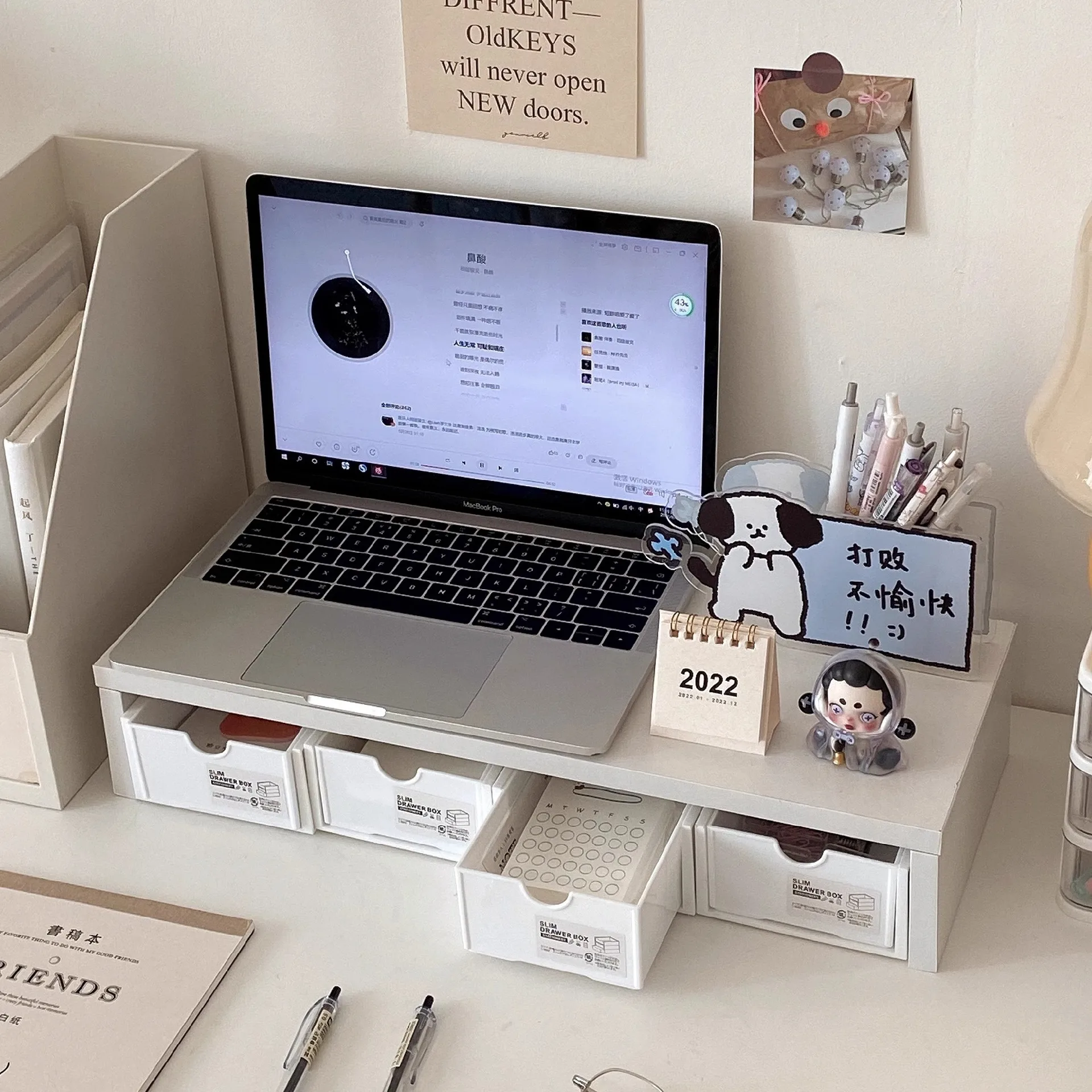 desktop-computer-monitor-stand-notebook-elevator-rack-office-desk-storage-organizer-dormitory-tabletop-placement-shelf