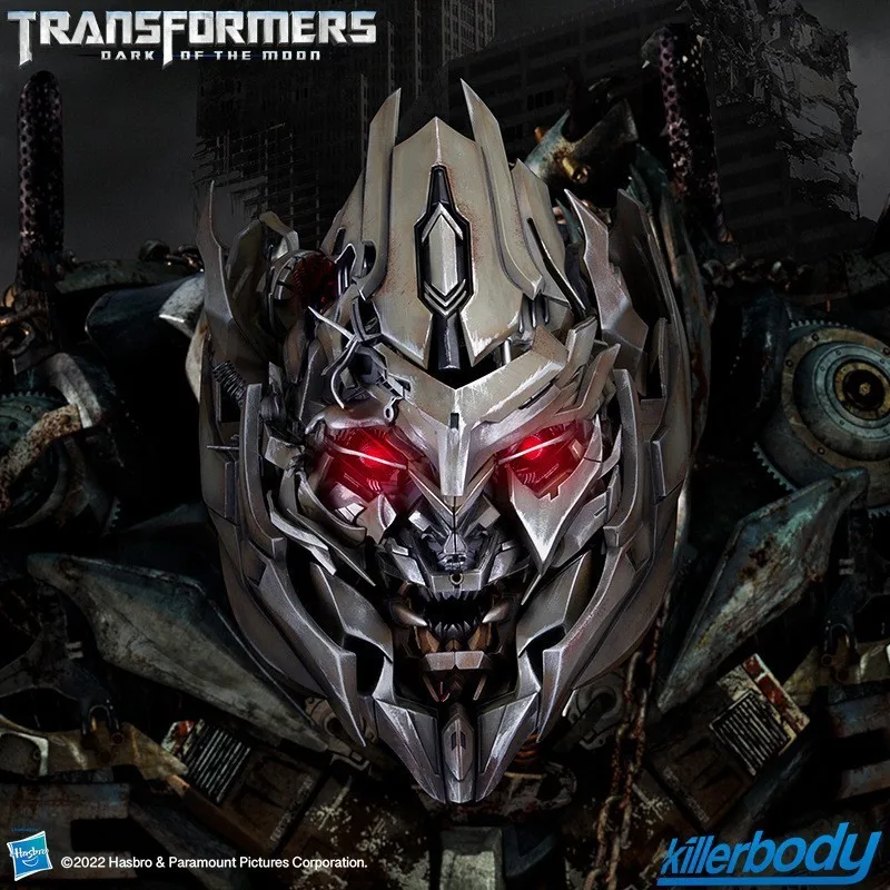 Decepticons1: 1 Megatron Transformers Fast Hair Helmet Mask Deformation And Sound Changing Wear Universal Studios Gift  good Diy