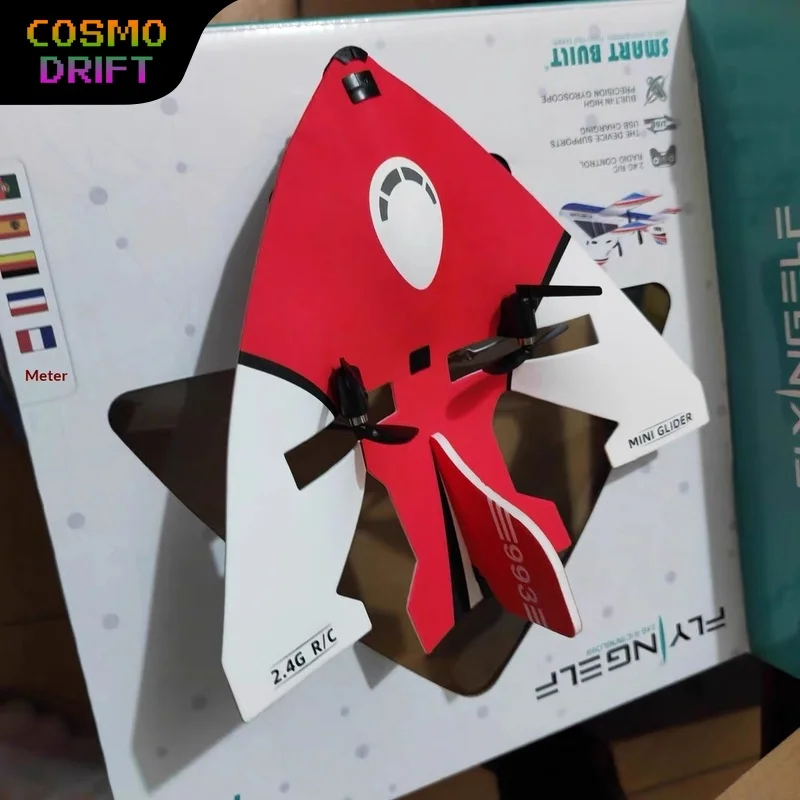 

Hot Kids RC Plane Delta Wing Glider Model Durable Crash-Resistant Indoor Outdoor Rechargeable Remote Control Airplane Toy