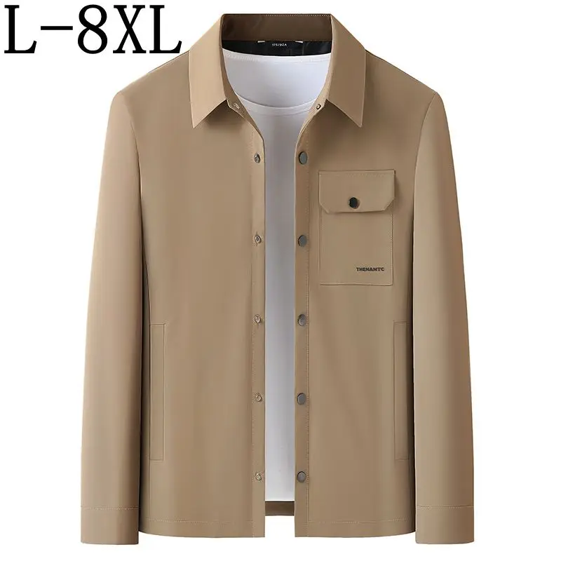 8XL 7XL 6XL Mens Casual Blazer Jacket 2023 New Spring Fall Loose Luxury Business Coats Casaco Masculino Outwear Jackets For Men