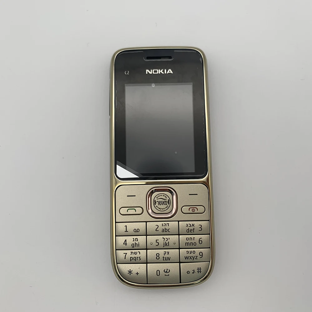 هاتف Nokia C1-01 الأصلي مصنوع في فنلندا يدعم اللغة الإنجليزية بحالة جيدة