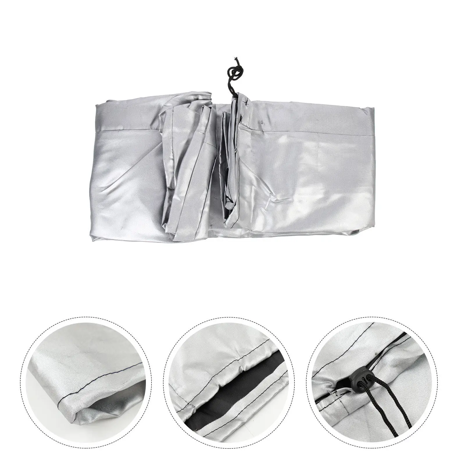 Premium Oxford Cloth Snow Blower Cover for Two-Stage Snowblowers Waterproof Tear Resistant Foldable Portable Winter Protective