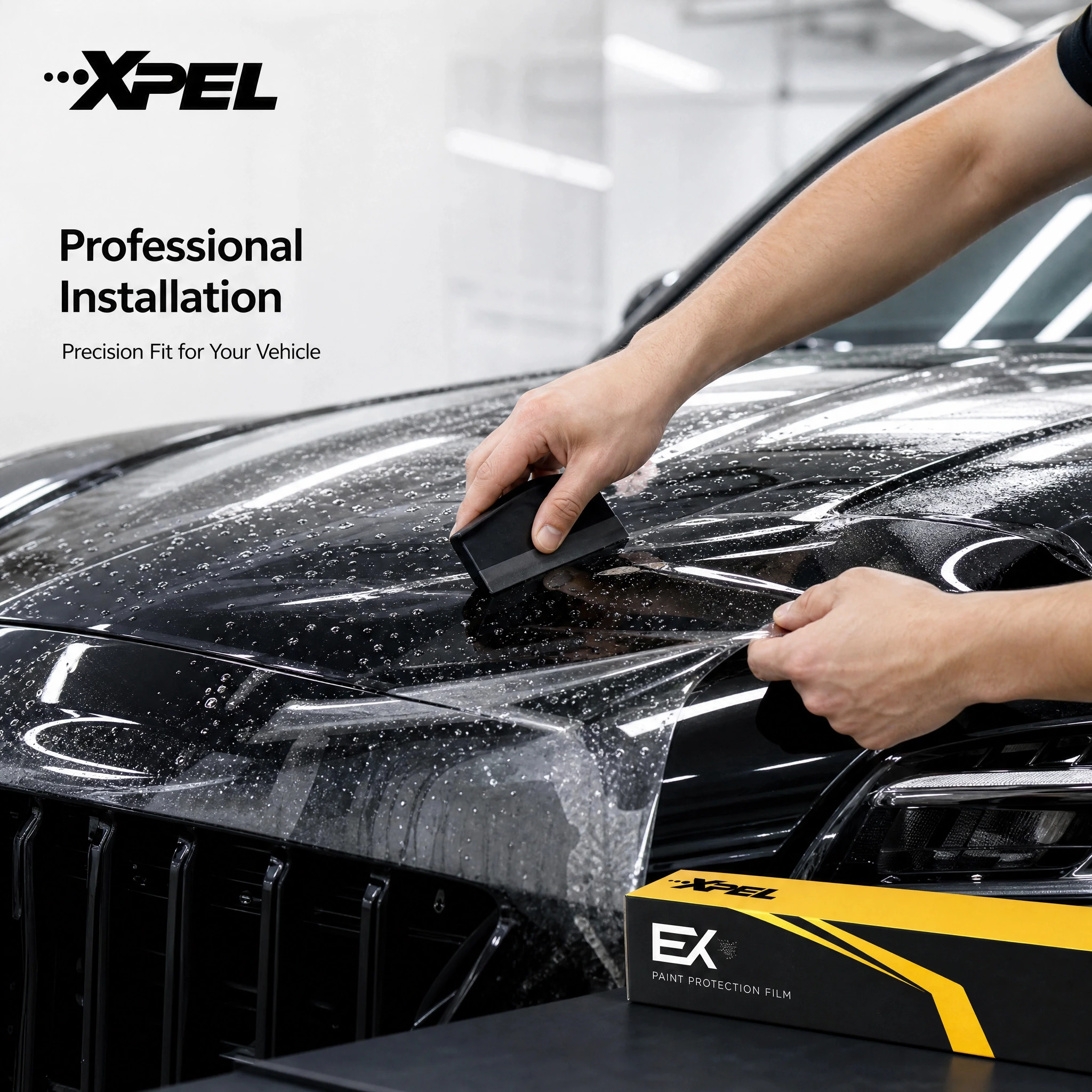 XPEL Car Wrap Film Transparent Protective Film TPU PPF Paint Protection Film Anti Scratch Auto Decals Car Accessories Exterior