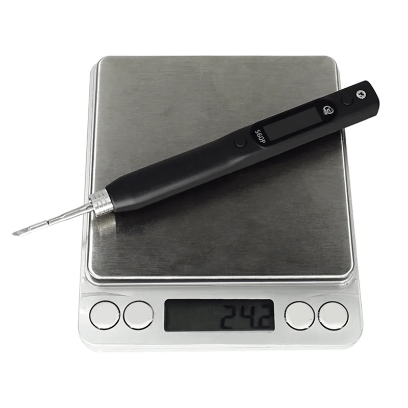 

ABKI-SEQURE S60P Nano Soldering Iron Pen Support PD/QC Power Supply Compatible With C210 Solder Tip Precision Repair Tool