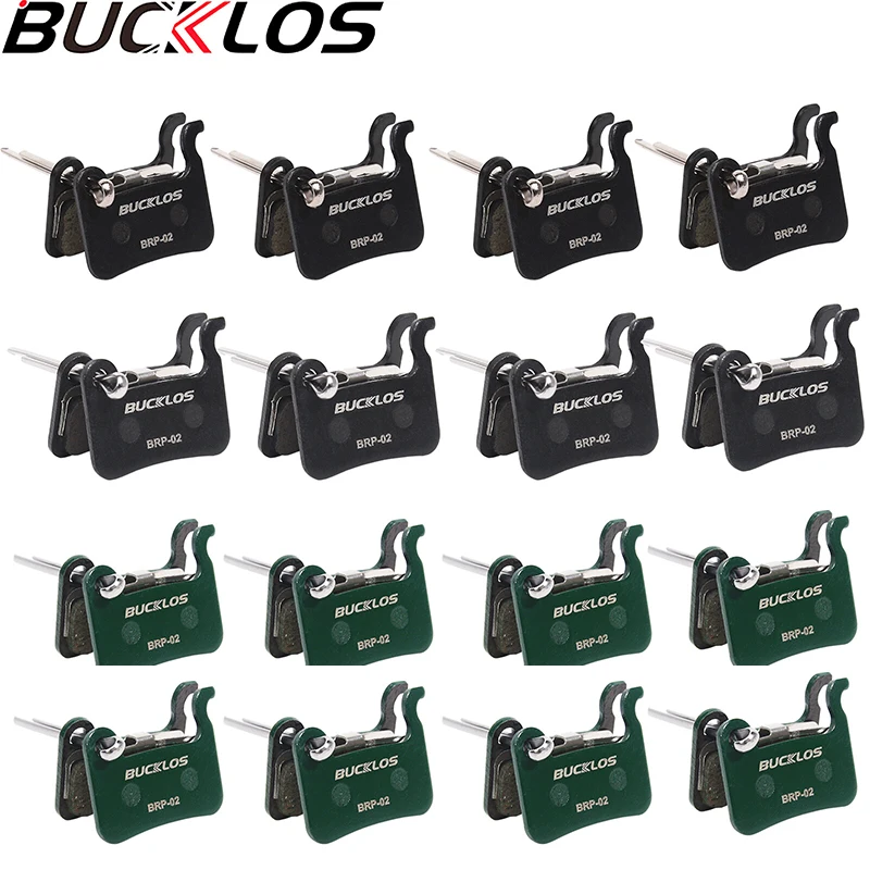 

Тормозные колодки BUCKLOS MTB, полимерные велосипедные дисковые тормозные колодки для Shimano M06 XTR M975 XT M775 SLX M665 Deore M800, керамические 1/2 пары