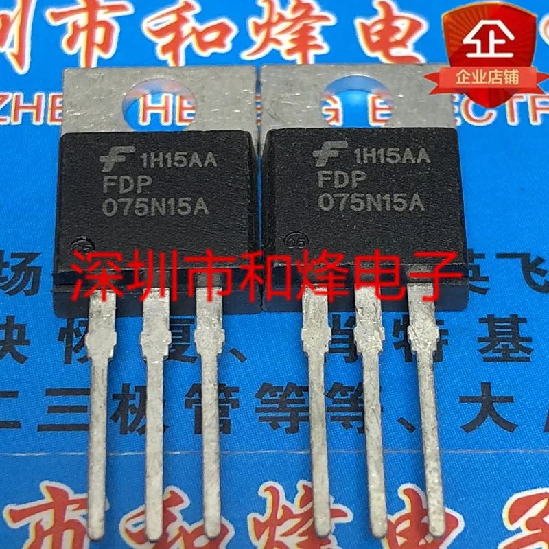 5PCS-10PCS FDP075N15A  TO-220 150V 130A  New And Original On Stock