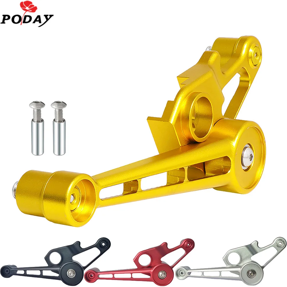 

Folding bicycle inner/outer variable speed bearing chain tensioner 2 speed 3/6 speed bike shift change upgrade