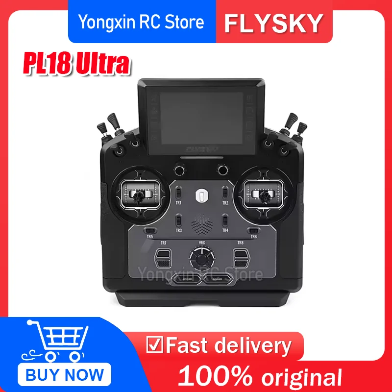 Радиоуправляемый пульт FLYSKY Fusi PL18 Ultra 2.4ГГц 18 каналов для DIY-моделей, запчасть для RC FPV гоночных дронов, моделей самолетов и автомобилей