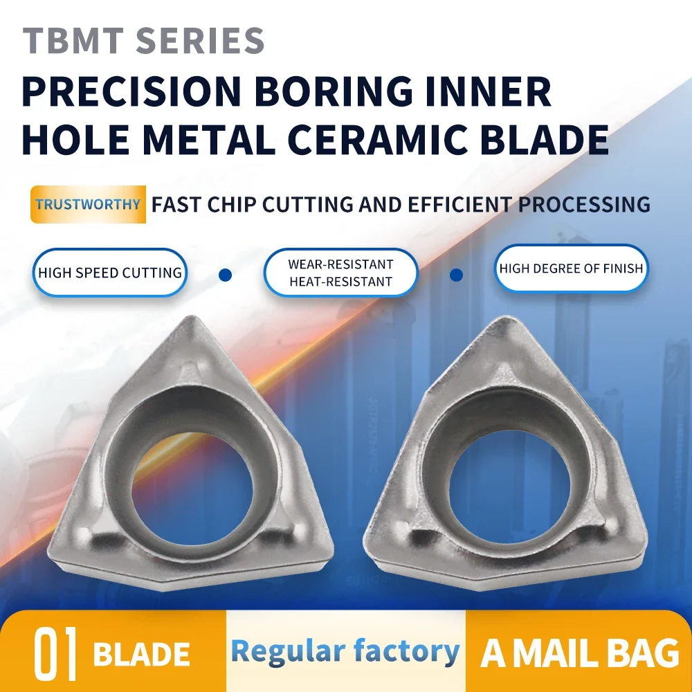 

WBMT060102L-DP WBMT060104L-DP Inserts for Hardened Steel/Stainless/Alloy CNC Lathe Turning Tools High Hardness Heat Resistance‌