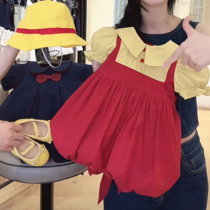

Little Girl Dress Summer Cartoon New Stylish Super Cute Baby Girl Princess Dress
