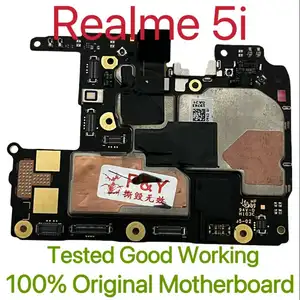 Bilashmart Global Version Original Unlocked Motherboard Realme 5i Tested Circuit Plate Main Logic Board Realme 5i