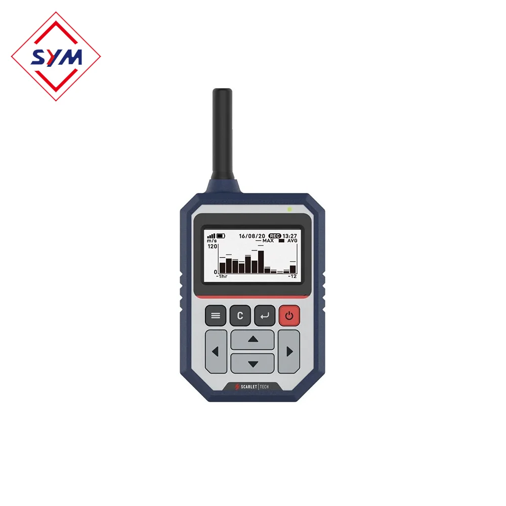 Mobile Crane Wireless Wind Speed Sensor WR-3 PLUS