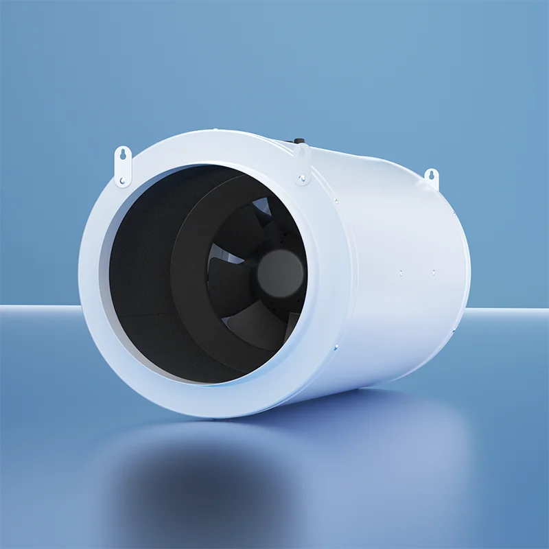 

315mm New Exhaust Hydroponics EC Motor Inline Fan IP65 Rating Vertical Farming Grow Rack Fan