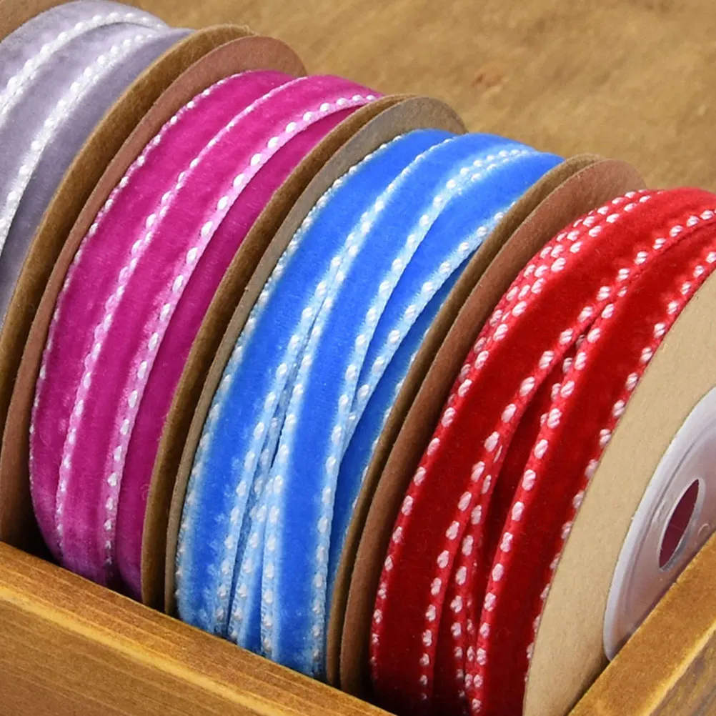 

Velvet Ribbon Cloth Accessories Durable Premium Material Wedding Gift Wrapping B DIY Supplies Holiday Packages