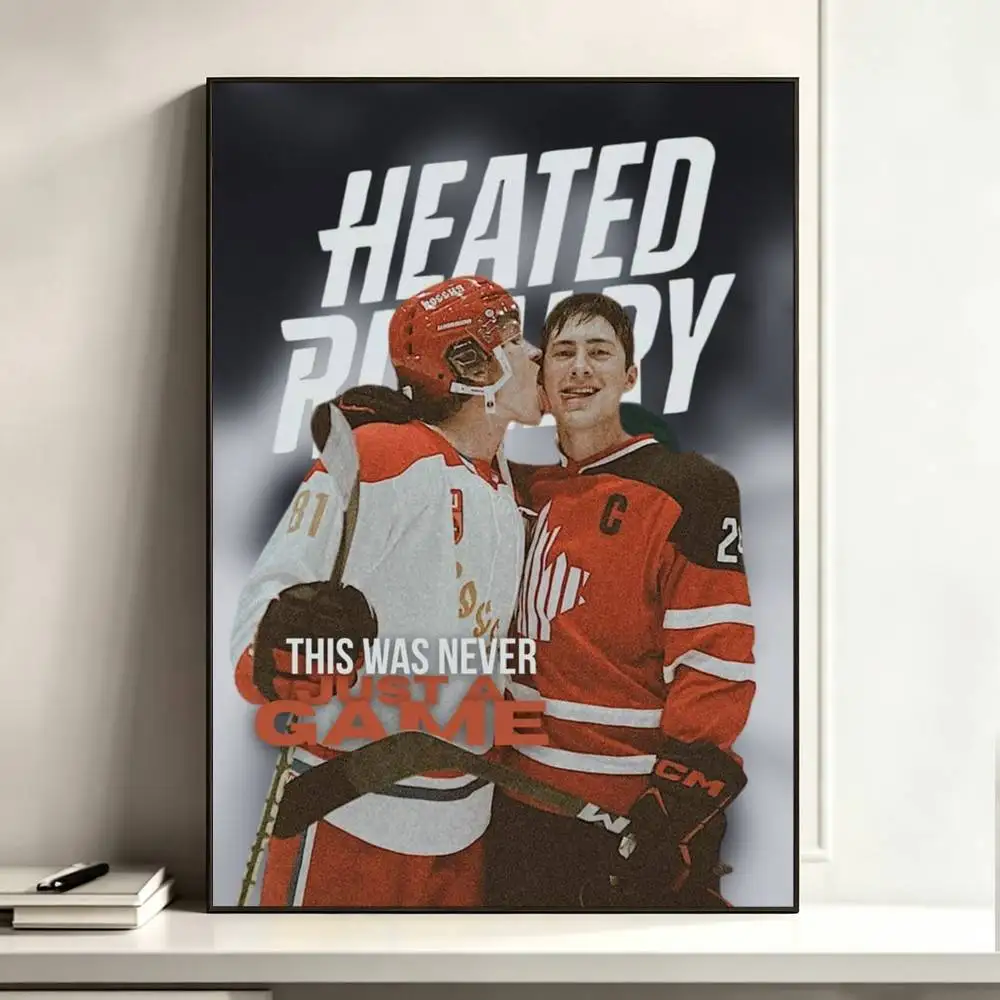 Heated Rivalry S-Shane Hollander I-Ilya Rozanov  Poster Waterproof Wall Art Sticker For Living Room Vintage Decor High Quality