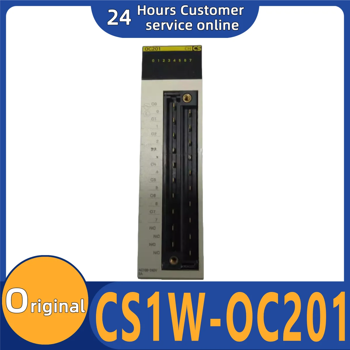 

Совершенно новый оригинальный модуль Φ CS1W-OC201 CS1W-OA211