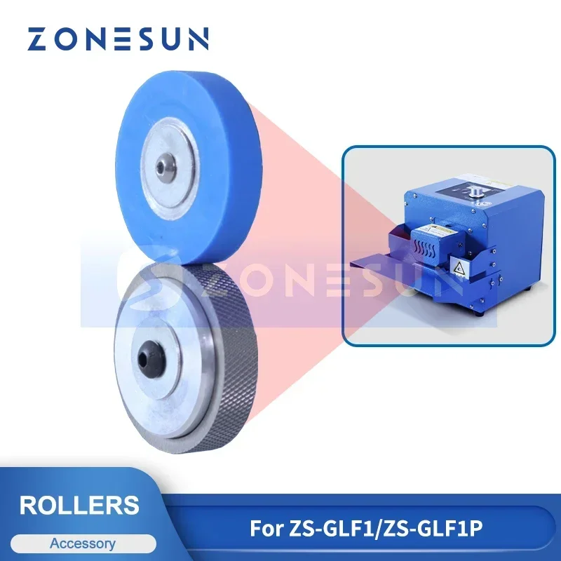 ZONESUN Rollers Accessory for ZS-GLF1 and ZS-GLF1P Replacement Roller for Heat Sealing Composite Film and PE Bags