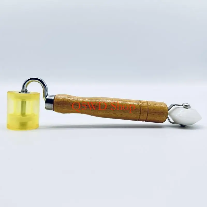 بكرة التماس الخشبية Q5WD، بكرة التماس متعددة الأغراض، بكرة التماس متعددة الوظائف، سهلة الاستخدام لطبقات التسقيف الناعمة