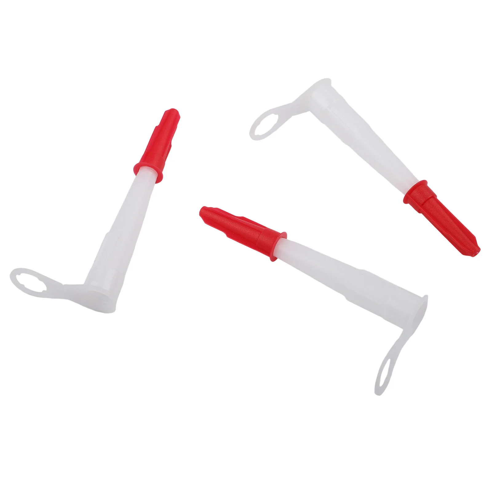 Resealable Silicone Caulk Nozzle Cap Set for Standard EU3 Cartridges to Maintain Airtight Seal and Reduce Waste