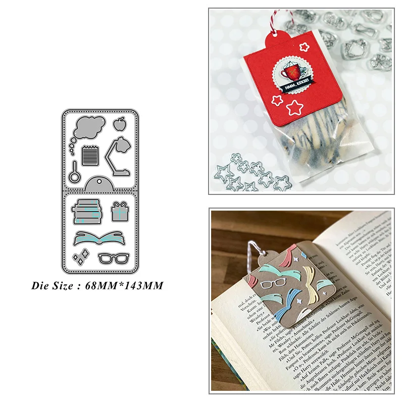

Bookmark Frame Metal Cutting Dies for DIY Scrapbook Album Paper Card Decoration Crafts Embossing 2022 New Dies