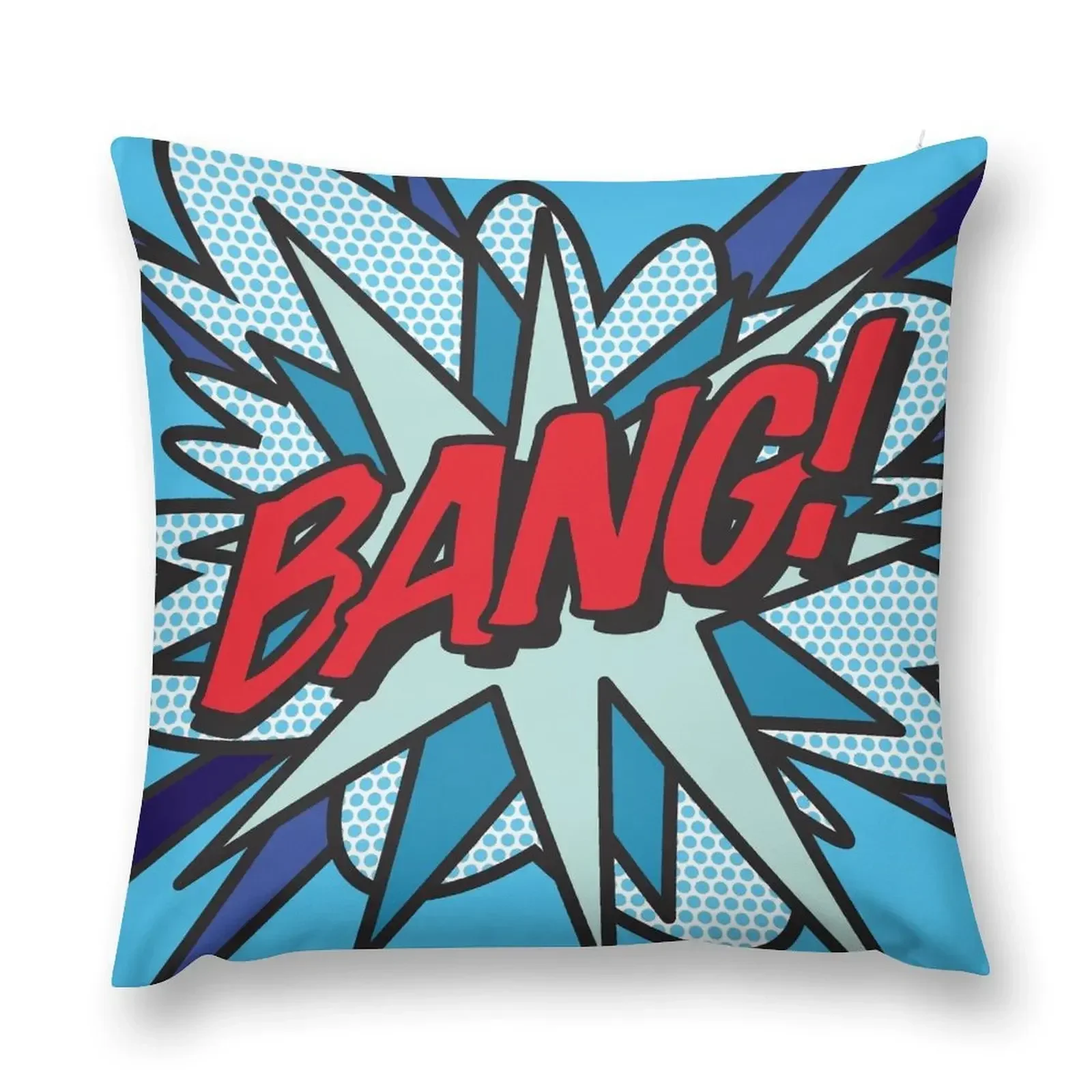 

BANG Comic Book Pop Art Modern Fun Graphic Throw Pillow Throw Pillow Covers Luxury Sofa Cushions pillow