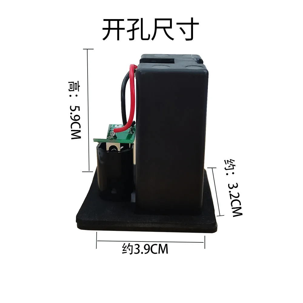 KLT-17A Akustikgitarren-EQ-Vorverstärker 70 x 48 mm mit digitalem Procedding-Tuner, 3-Band-EQ-Equalizer mit Tuner, Gitarren-Tonabnehmer – Detail 11