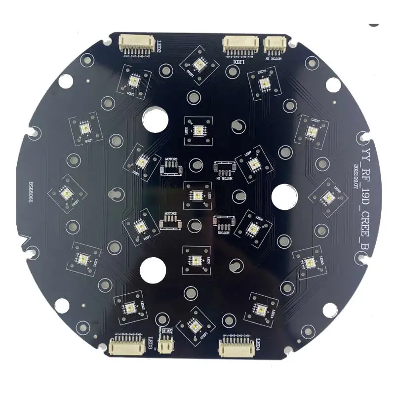 19x15w LED Zoom Moving Head Light YY_RF_119D_CREE_B LED Panel Board