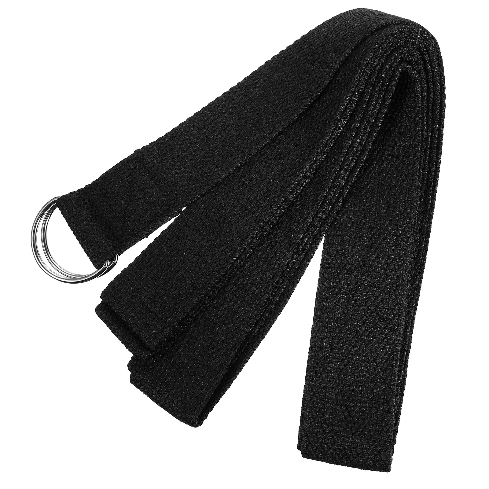 Yoga Stretch Strap Home Workout Band for Yoga Therapy Fitness Stretching High-Quality Polyester Cotton Material Double-Thread