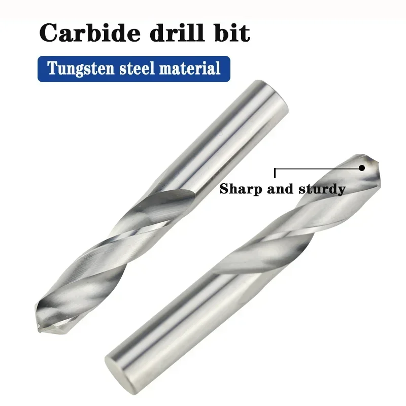 Brocas de carboneto de tungstênio sólido para brocas Gwist de carboneto CNC 1.0-20mm broca de metalurgia fresa de carboneto