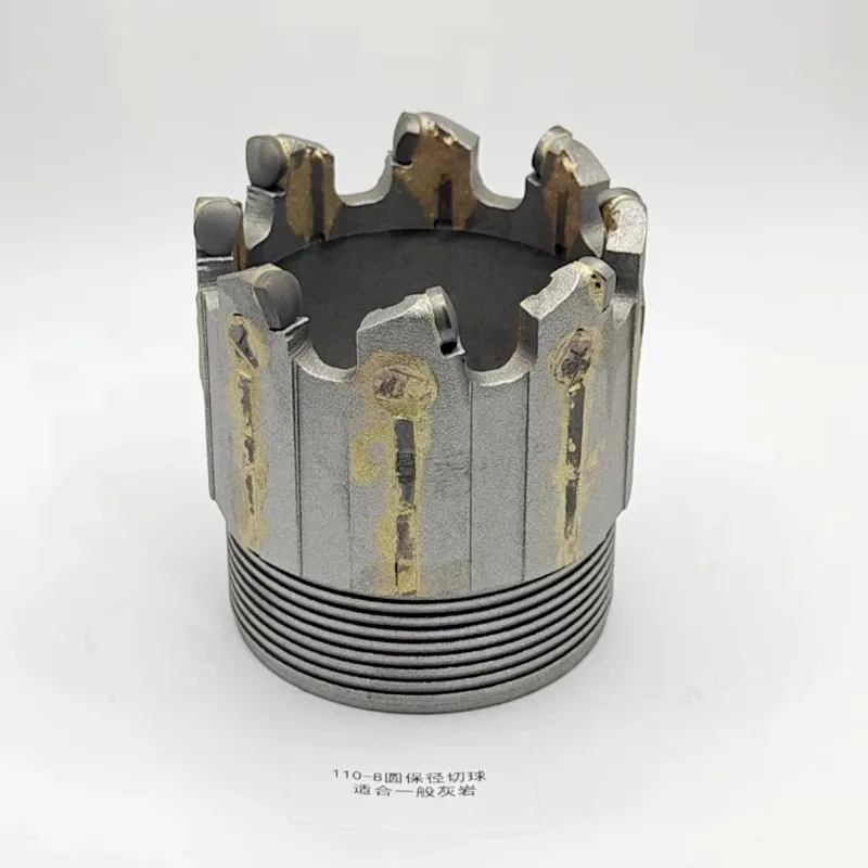 

Single Tube Diamond PDC Crown Bits 110mm Coal Mine and Geological Drilling Tool Processing Type Casting