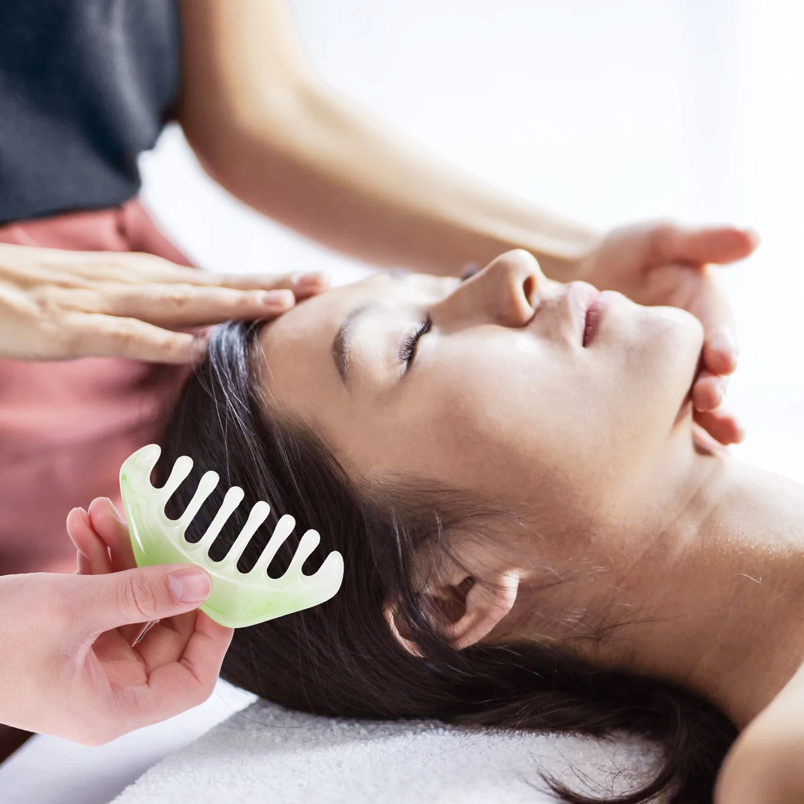 

3 шт., смоляная расческа Гуаша, эргономичная гладкая массажная доска для тела, лица, шеи, спины, ног, скребковая доска для акупунктурных точек, косметическая пластина