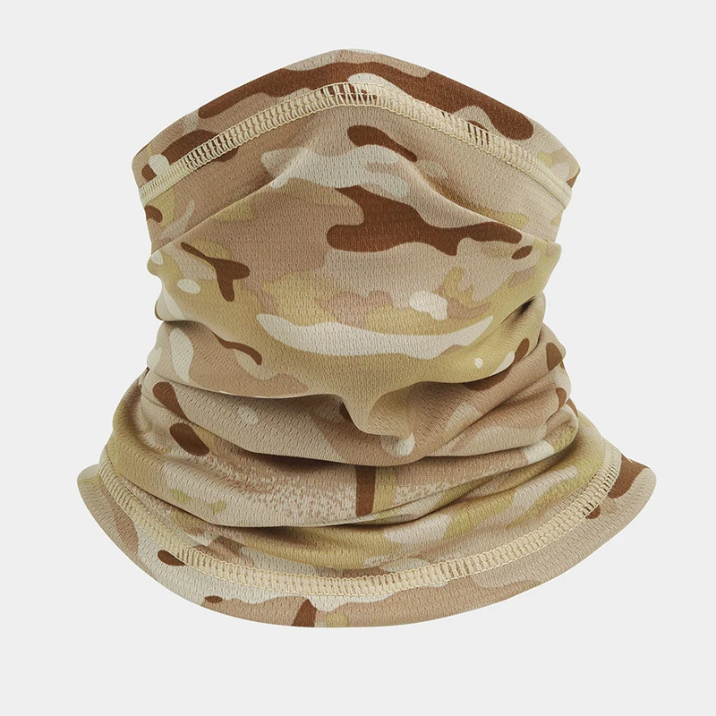 Radfahren Hals Gamasche Frühling Sommer Männer Frauen Camouflage Camping Sonnencreme Schal Outdoor Sport Elastische Atmungsaktive Reise Maske