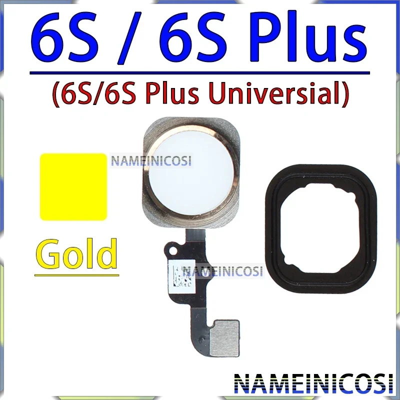 Replacement Parts for Iphone  6 6Plus 6S Plus5 5C 5S SE 2016 Home Button Flex Cable Return Function (No Fingerprint)