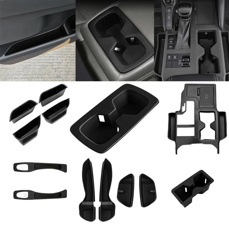 

LHD RHD For Toyota Land Cruiser 250 Prado LC250 2024 2025 Silica Gel Center Console Gear Shift Panel Cover Water Cup Holder