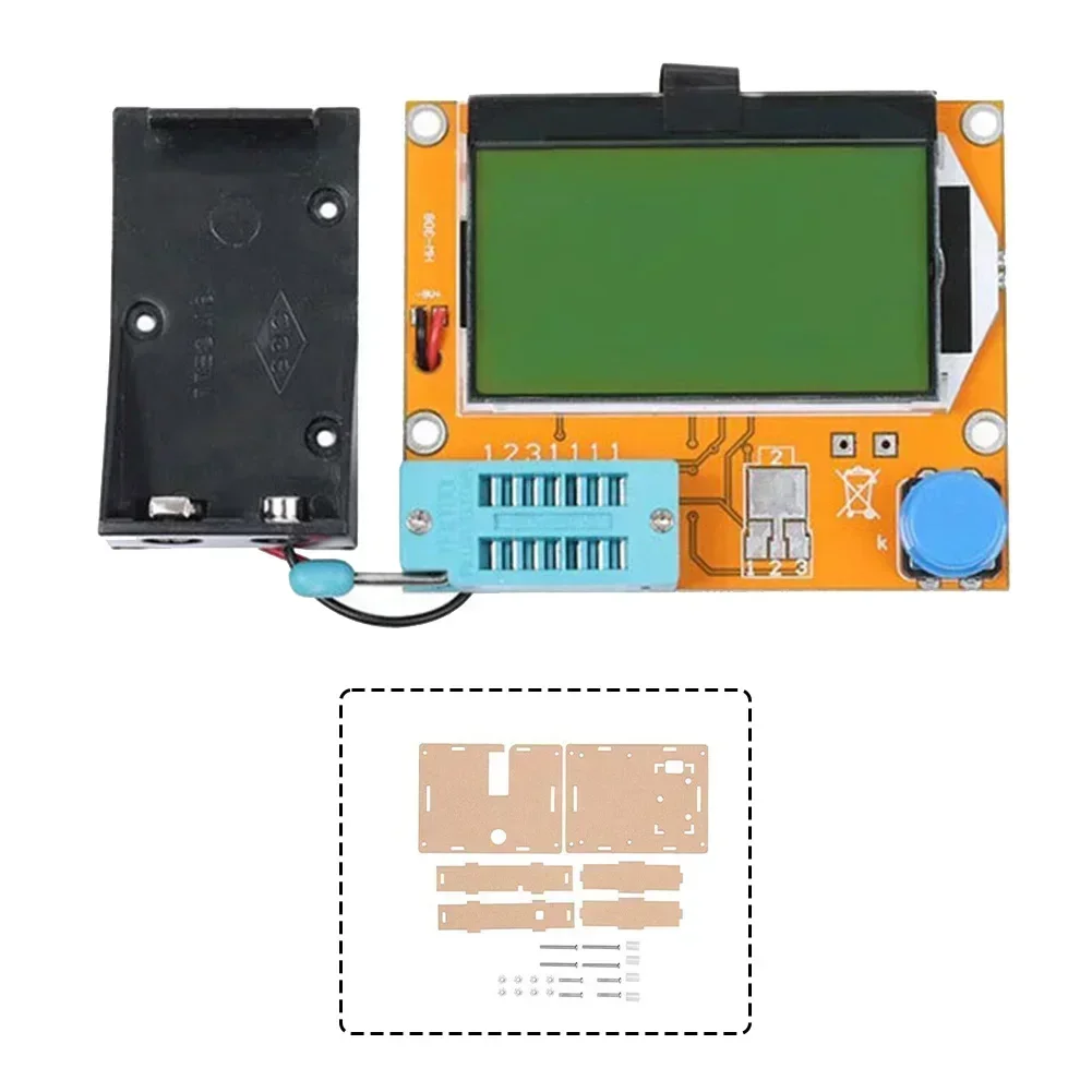 

LCR-T4 Multifunctional Transistor Tester Capacitor Resistor Thyristor Tester Instrument Parts Accessories