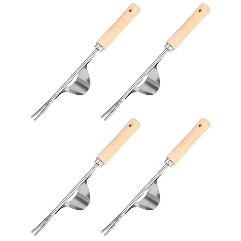 

Набор из 4 ручных инструментов для прополки и удаления сорняков AT21