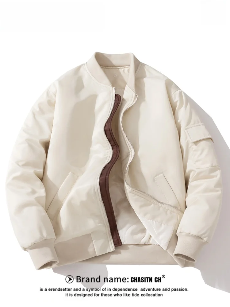 

American Retro MA Flight Cotton Jaet Men's Winter New Sport Universal Thiened Loose Outerwear Trendy Couples Coat